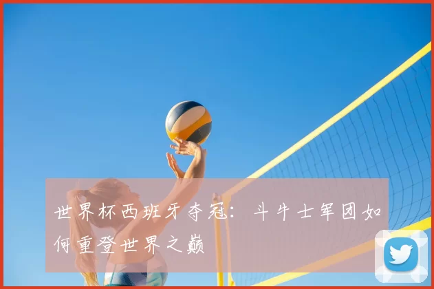 世界杯西班牙夺冠：斗牛士军团如何重登世界之巅